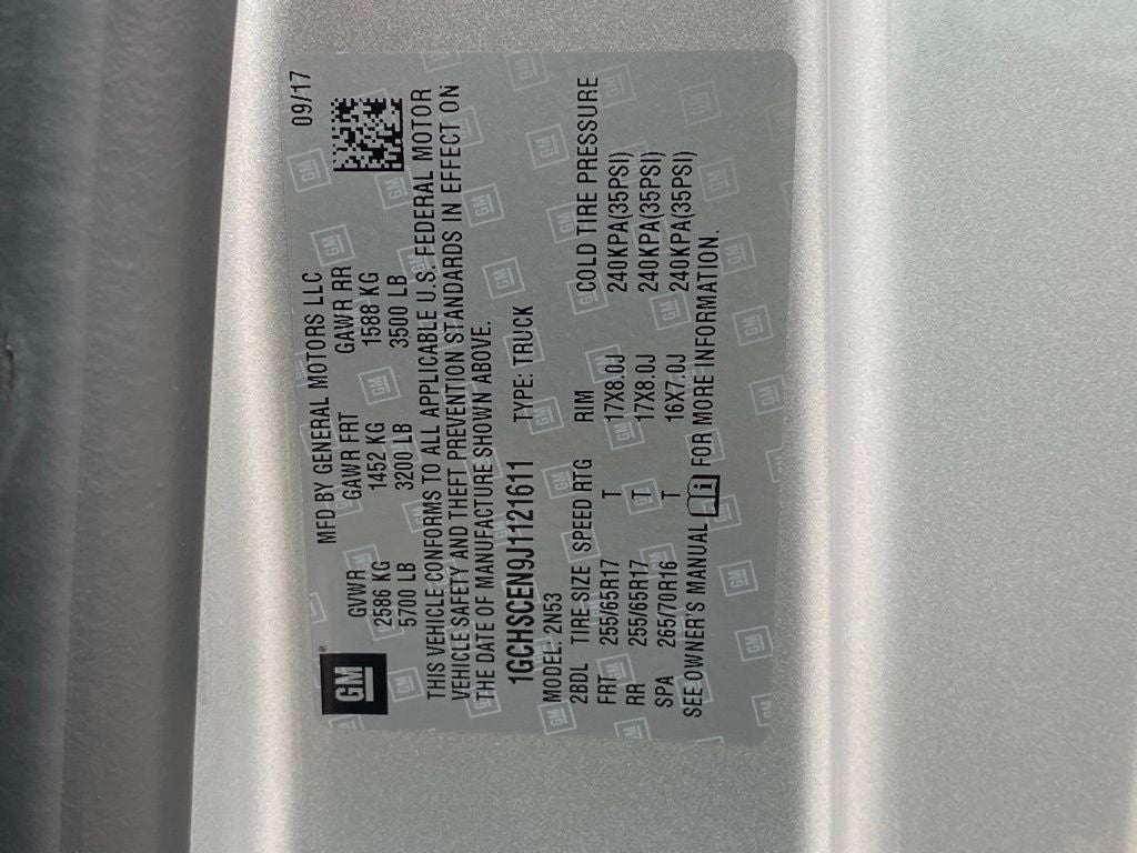 2018 Chevrolet Colorado LT