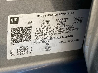 2022 Chevrolet Silverado 1500 LTD LTZ