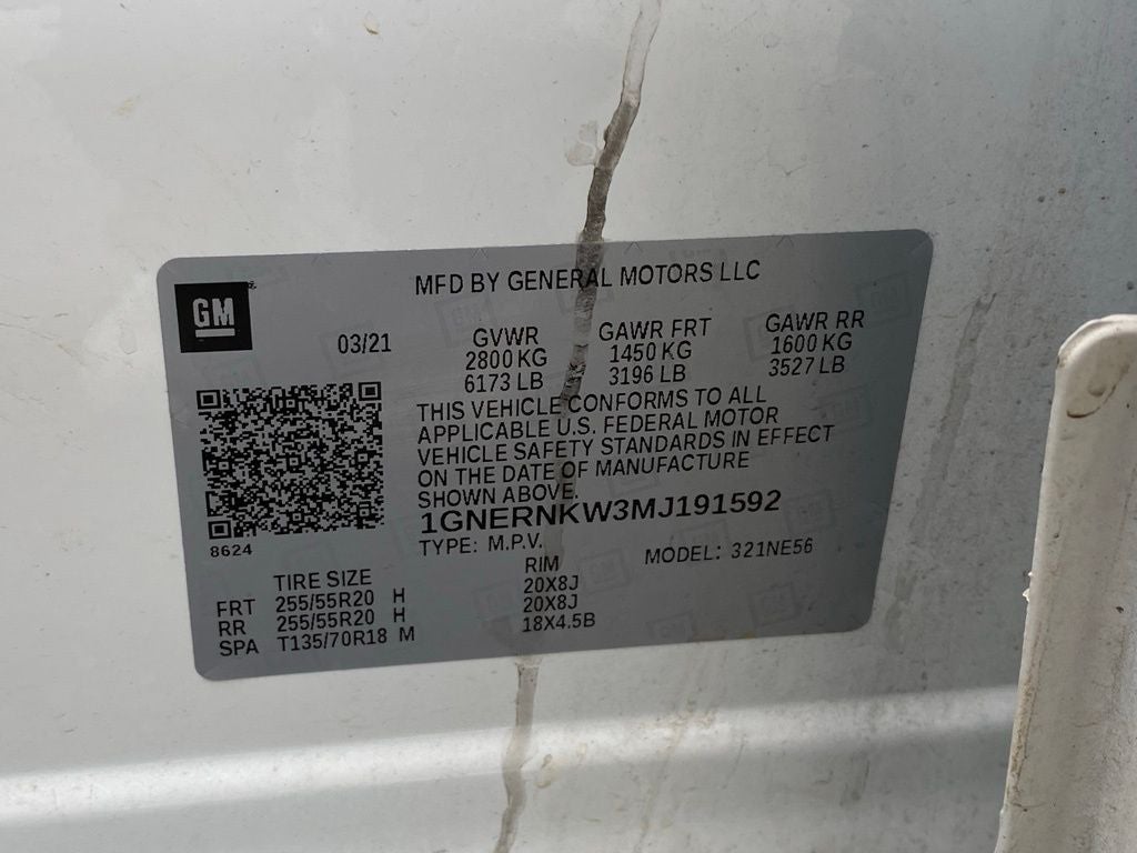 2021 Chevrolet Traverse High Country