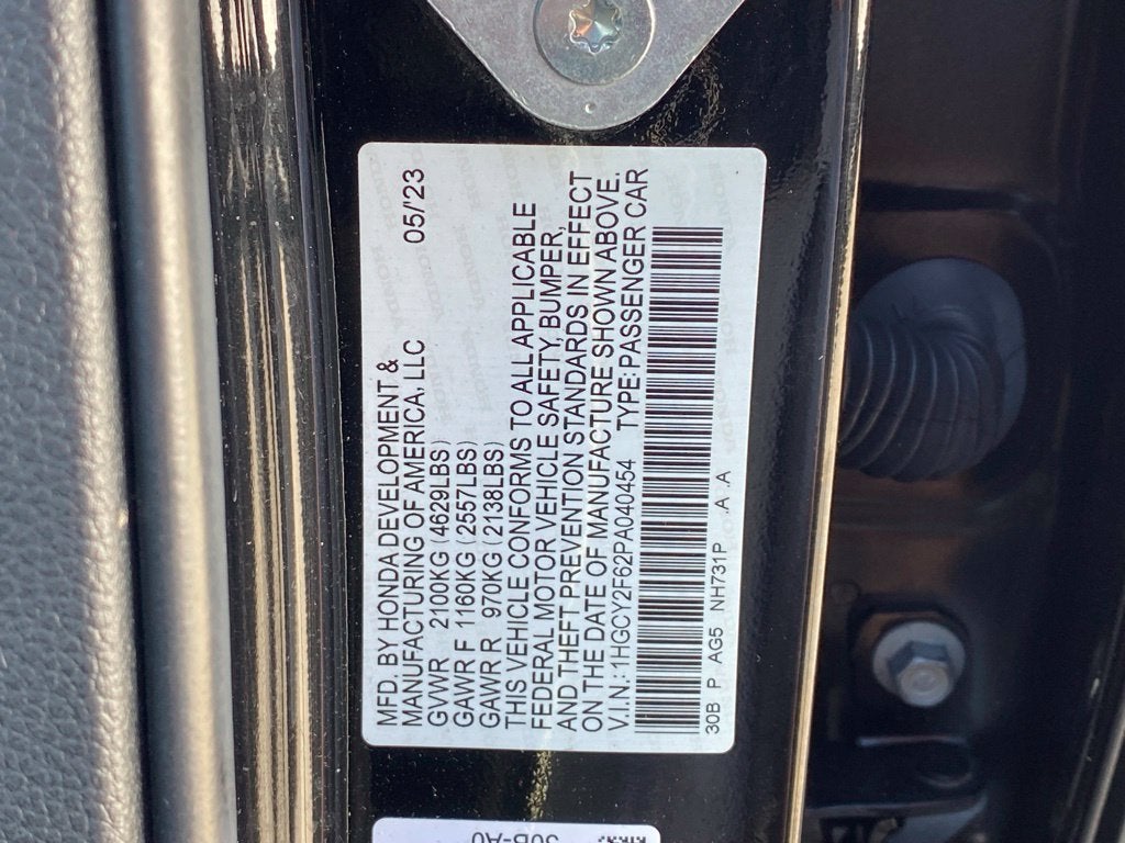 2023 Honda Accord Hybrid EX-L