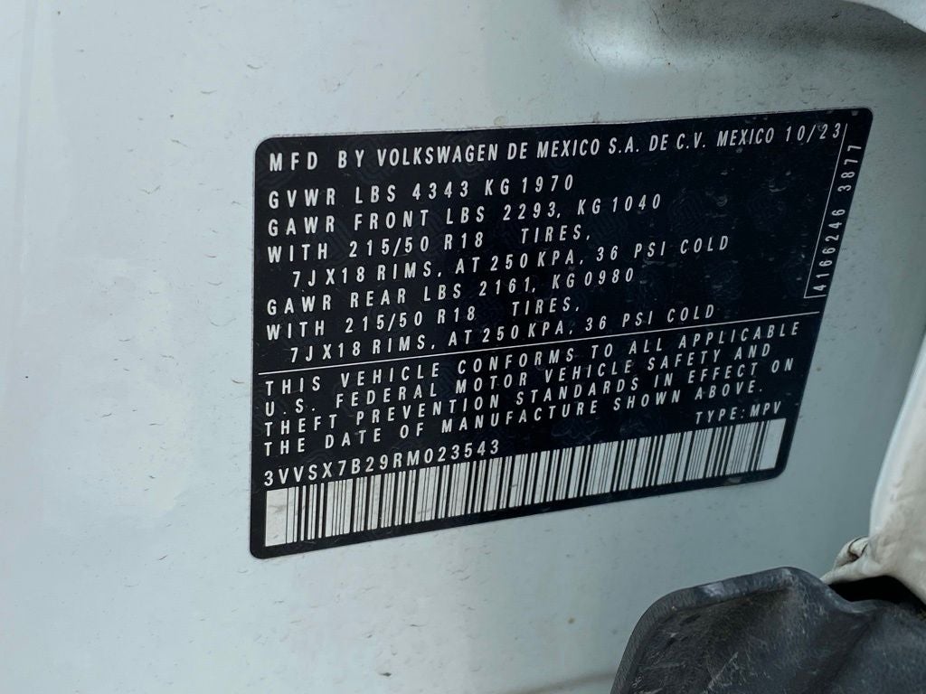 2024 Volkswagen Taos 1.5T SE