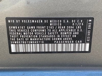 2025 Volkswagen Jetta 1.5T Sport