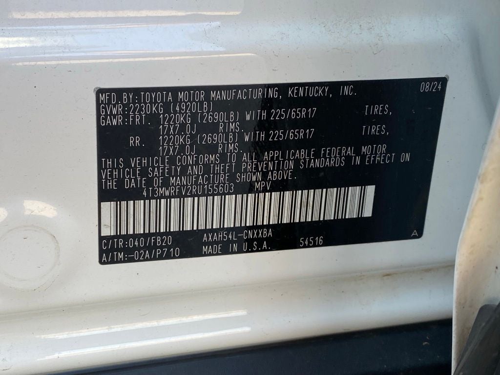 2024 Toyota RAV4 Hybrid LE
