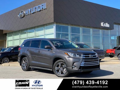 2017 Toyota Highlander Limited Platinum