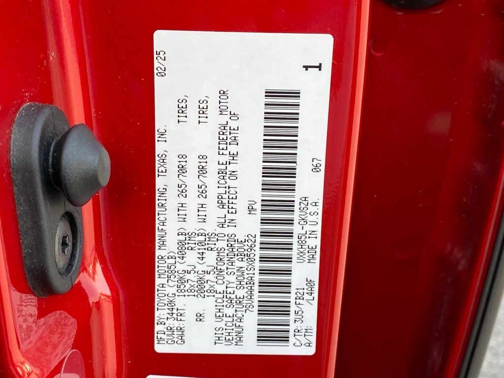 2025 Toyota Sequoia SR5