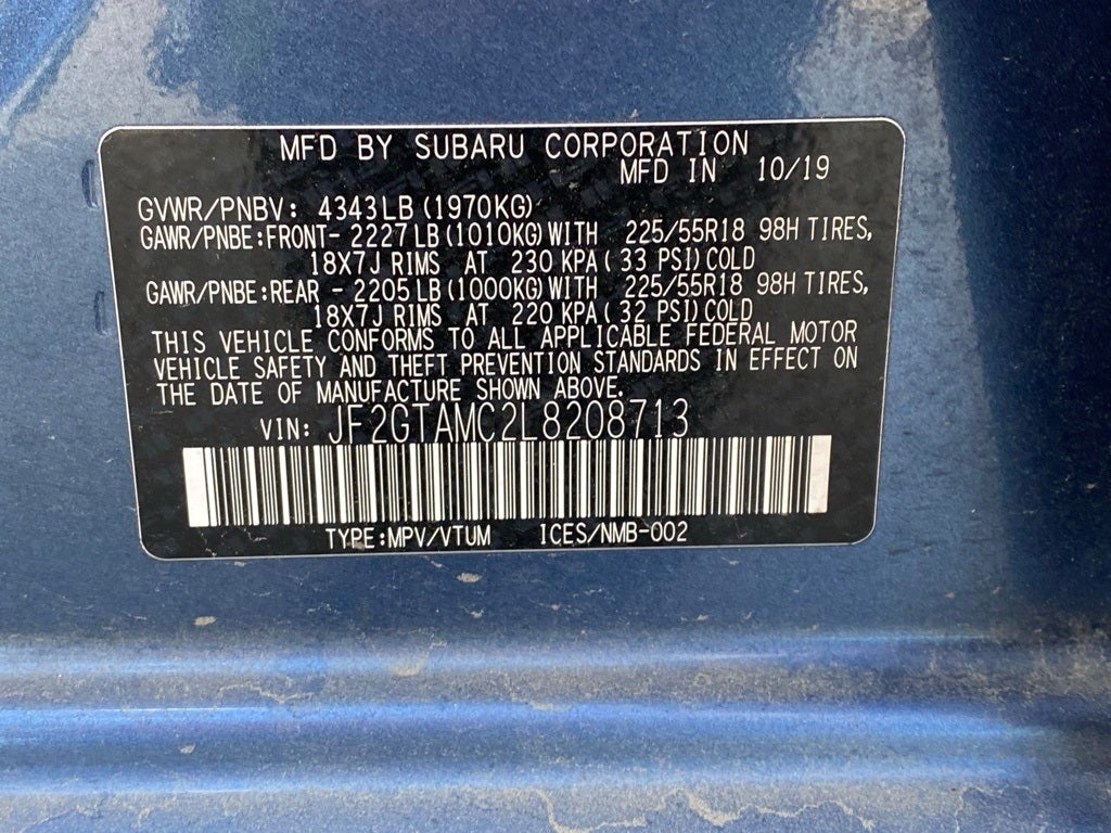 2020 Subaru Crosstrek Limited CLEAN CARFAX