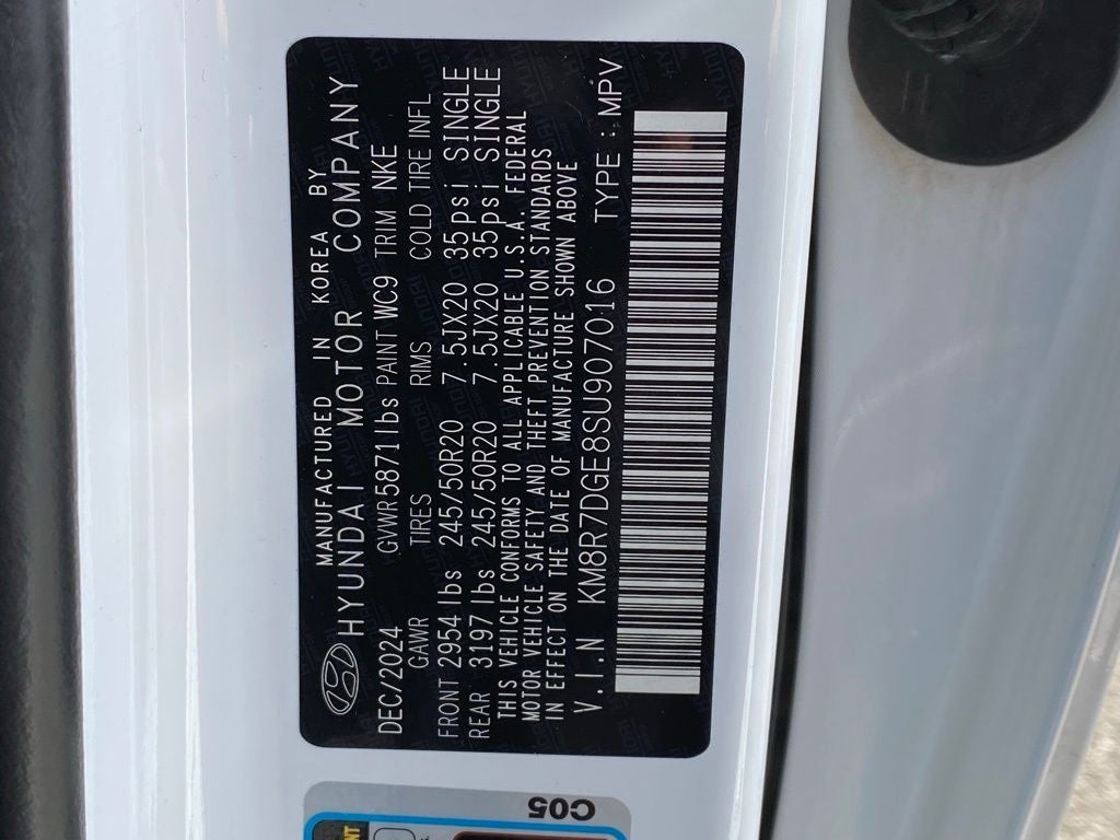 2025 Hyundai Palisade Calligraphy Night Edition