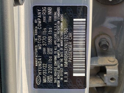 2022 Hyundai Venue SE
