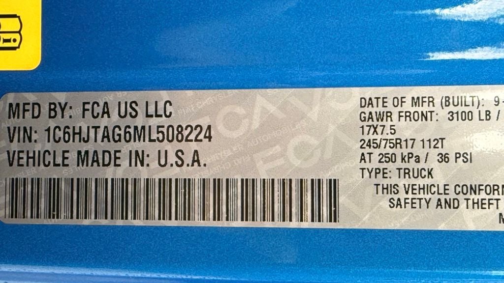 2021 Jeep Gladiator Sport LIFT & TIRES