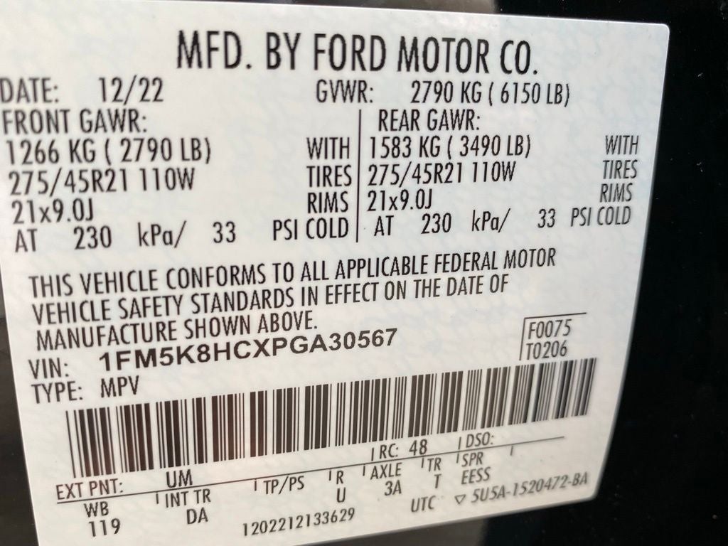 2023 Ford Explorer Platinum