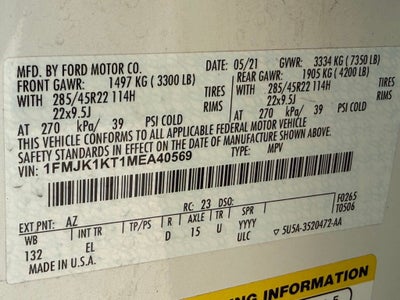2021 Ford Expedition Max Limited CLEAN CARFAX