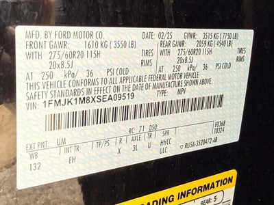 2025 Ford Expedition Max Platinum