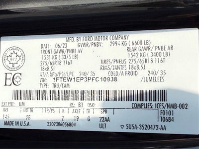2023 Ford F-150 XLT 4WD