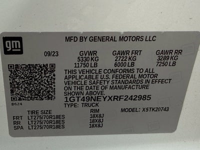 2024 GMC Sierra 2500HD SLT - 4WD / CLEAN CARFAX HISTORY