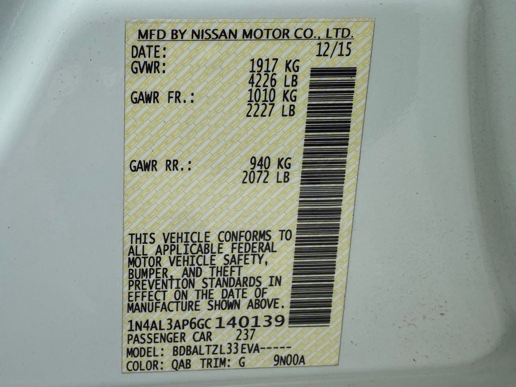 2016 Nissan Altima 2.5 SL SUPER LOW MILES