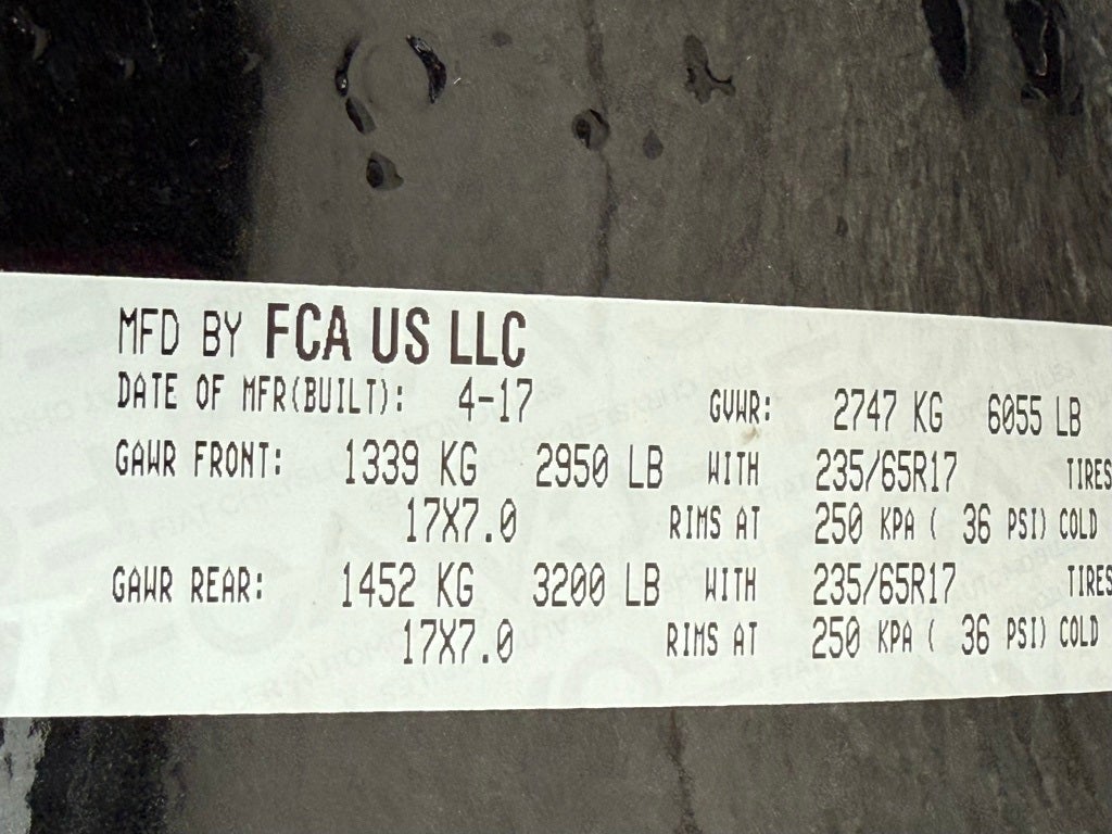 2017 Chrysler Pacifica Touring L LOW PRICED VAN!