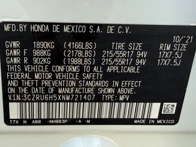 2022 Honda HR-V EX