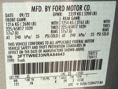 2022 Ford Maverick XL