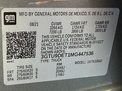 2021 GMC Sierra 1500 SLT
