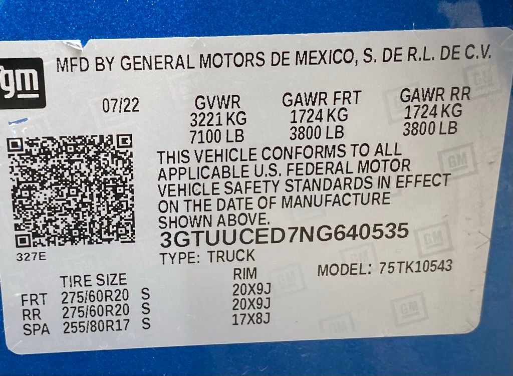 2022 GMC Sierra 1500 Elevation