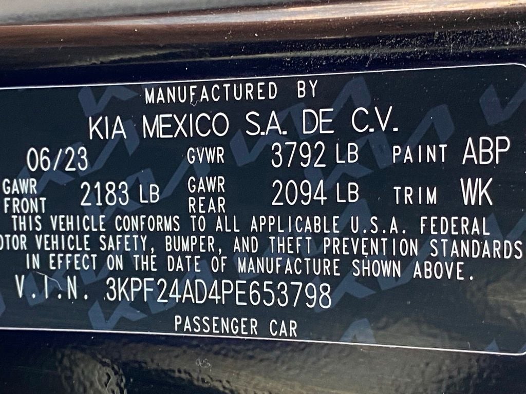 2023 Kia Forte LXS