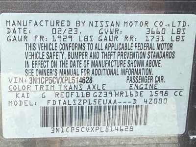 2023 Nissan Kicks SV