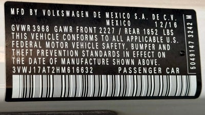 2017 Volkswagen Beetle 1.8T SE