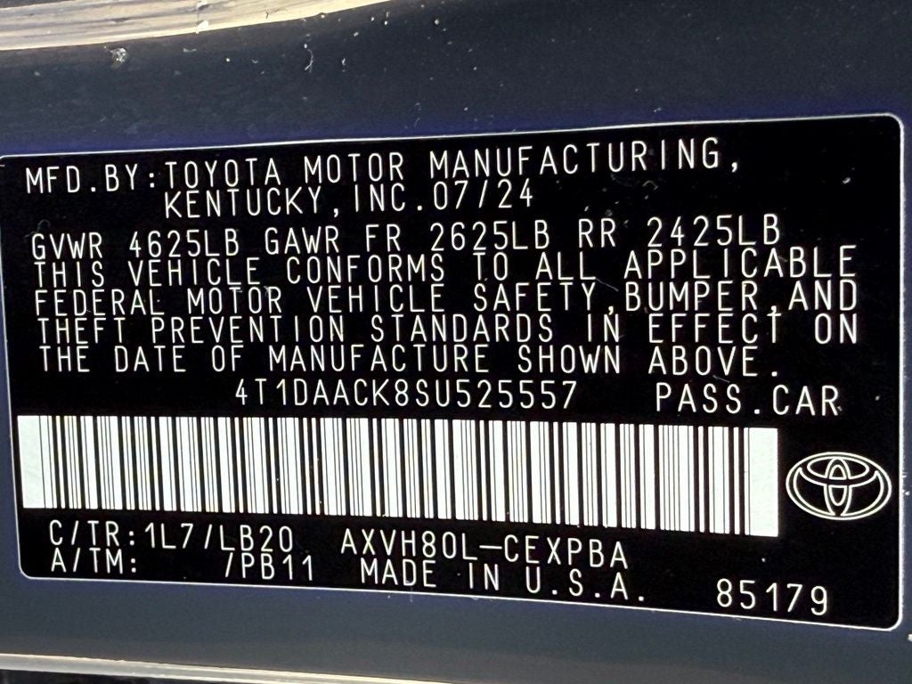 2025 Toyota Camry XSE