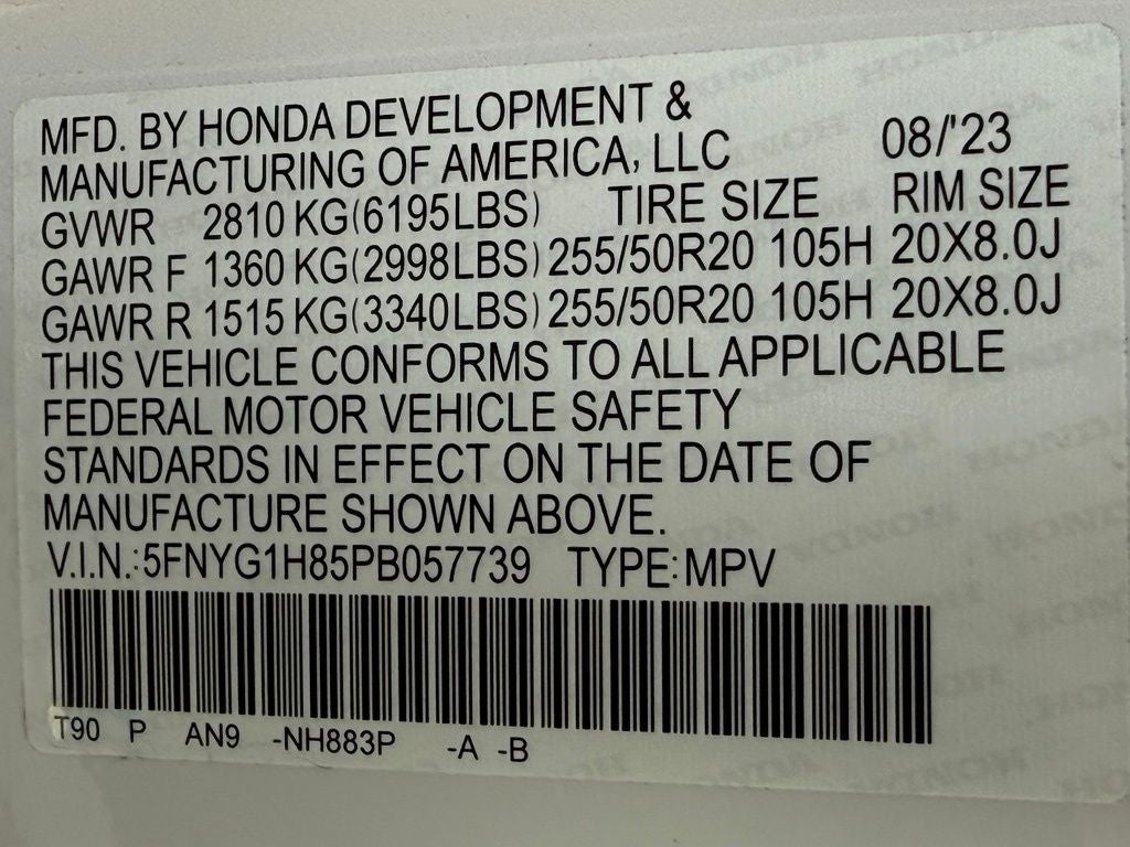 2023 Honda Pilot Elite