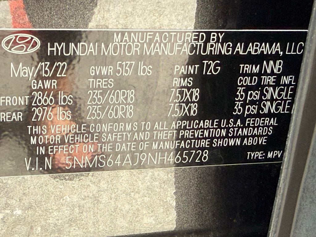 2022 Hyundai Santa Fe XRT
