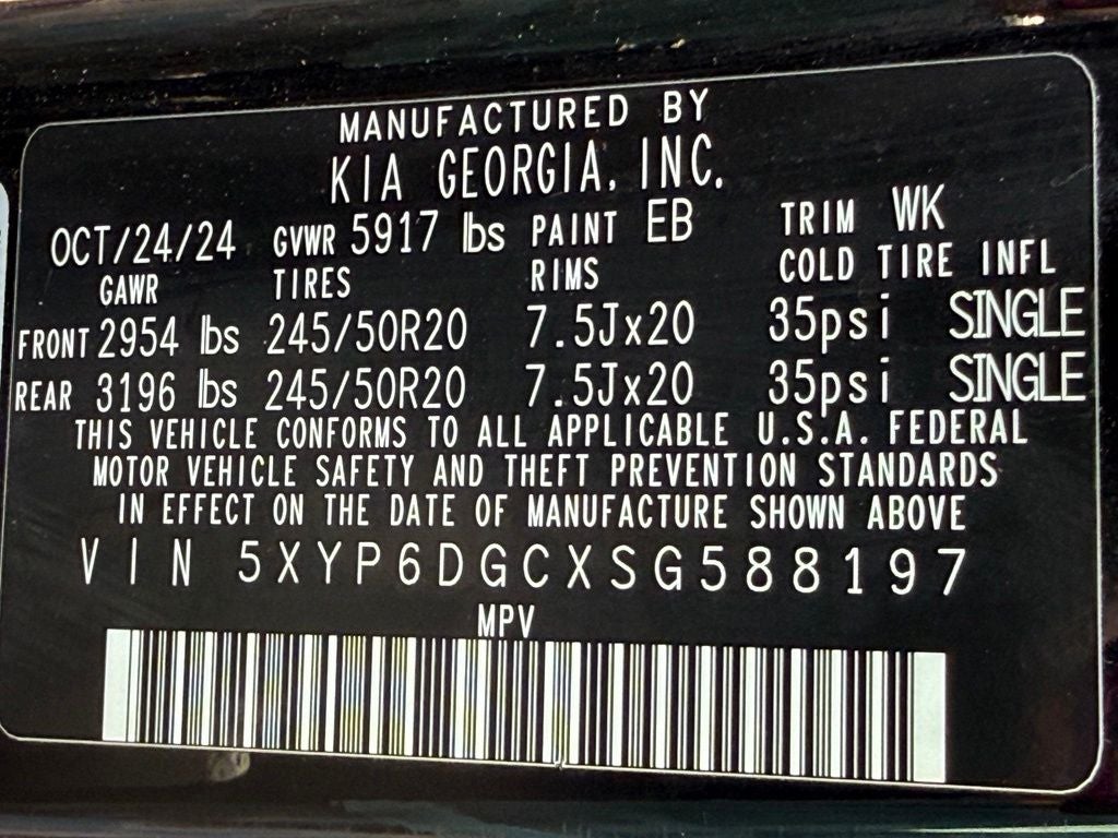 2025 Kia Telluride S CLEAN CARFAX