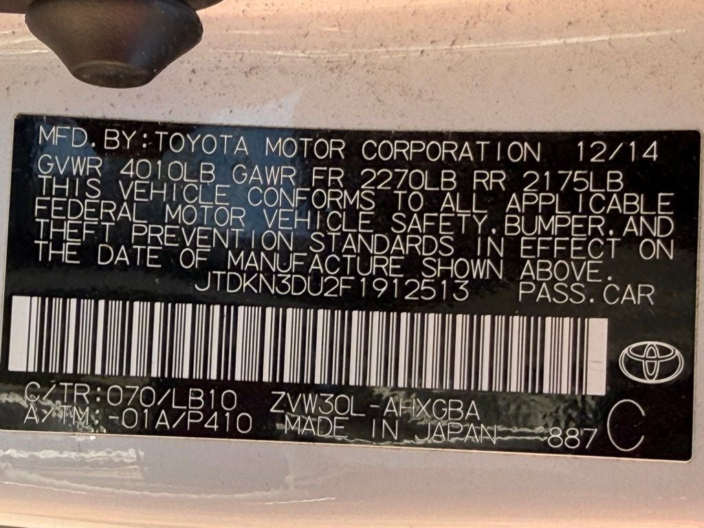 2015 Toyota Prius Five