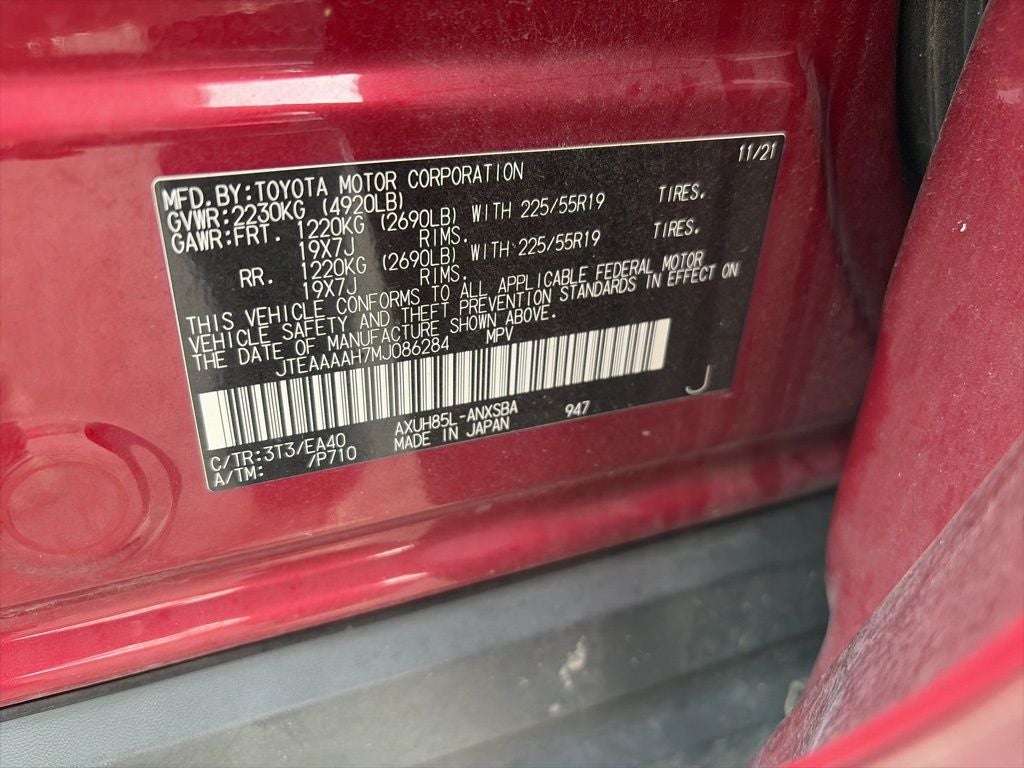 2021 Toyota Venza Limited