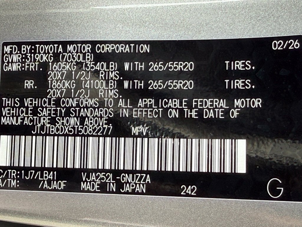 2026 Lexus GX 550 Premium+ - LIFTED! / 4WD / SUNROOF / CAPTAIN'S CHAIRS