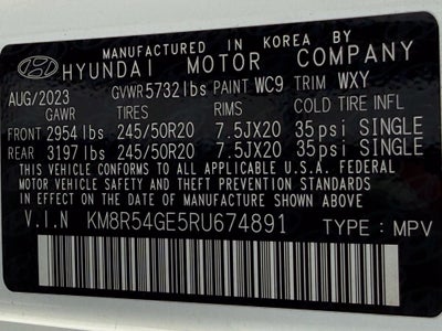 2024 Hyundai Palisade Limited - HYUNDAI CPO / CLEAN CARFAX / DUAL SUNROOF