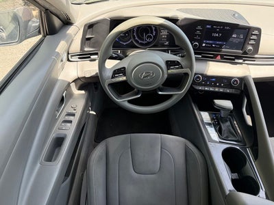 2023 Hyundai Elantra Hybrid Blue