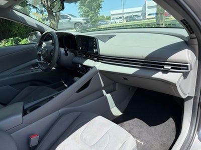 2023 Hyundai Elantra Hybrid Blue