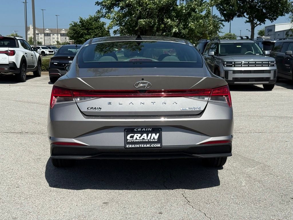 2023 Hyundai Elantra Hybrid Blue