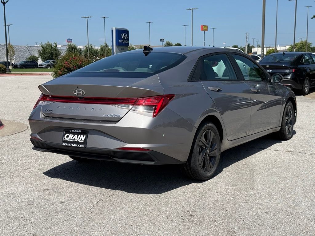 2023 Hyundai Elantra Hybrid Blue