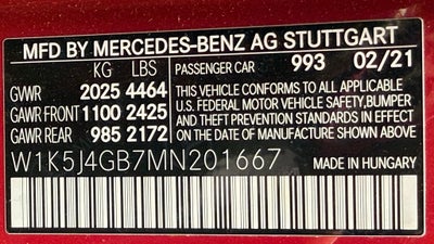 2021 Mercedes-Benz CLA CLA 250