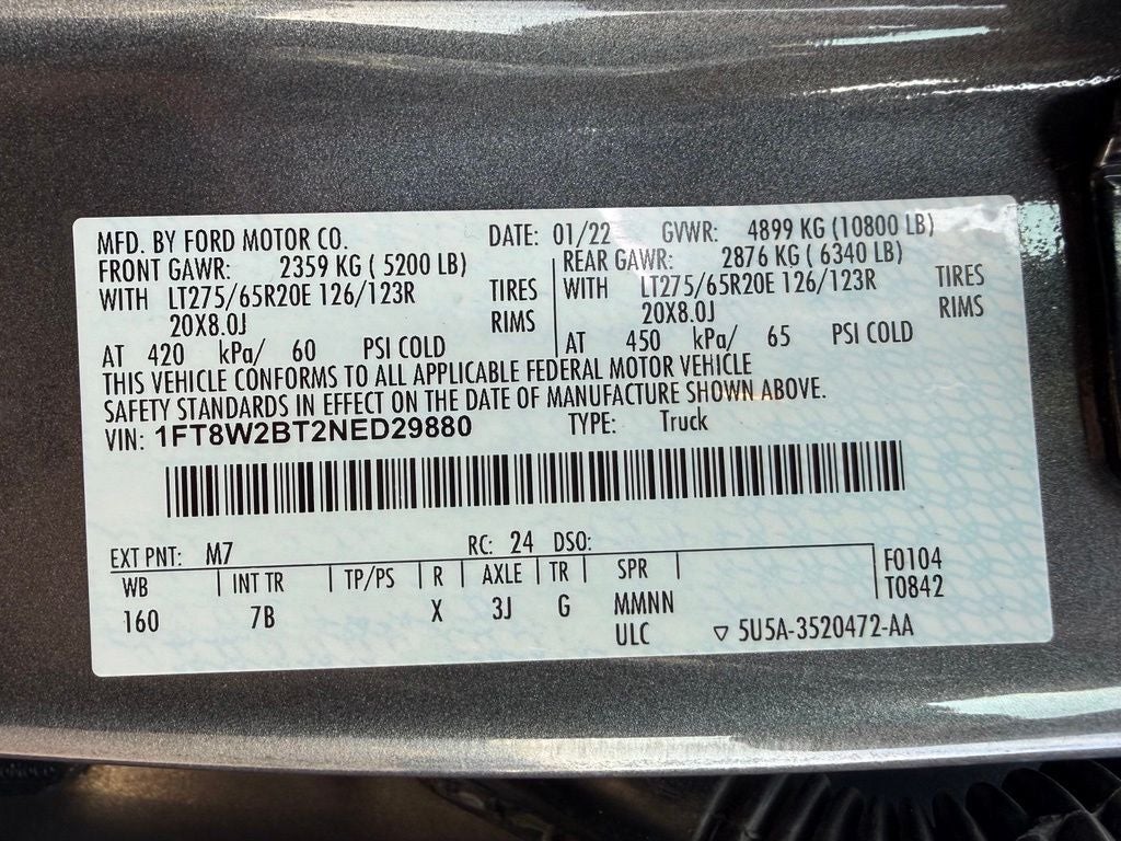 2022 Ford F-250SD Platinum