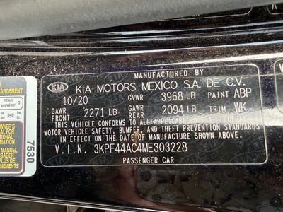 2021 Kia Forte GT