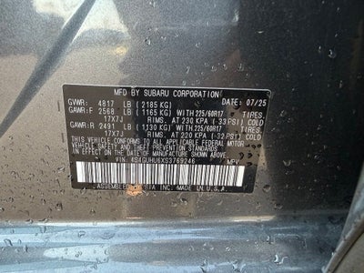 2025 Subaru Crosstrek Wilderness