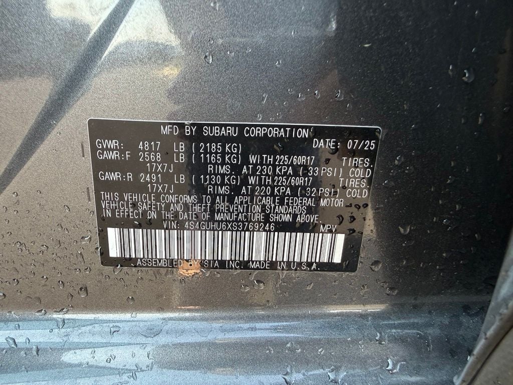 2025 Subaru Crosstrek Wilderness