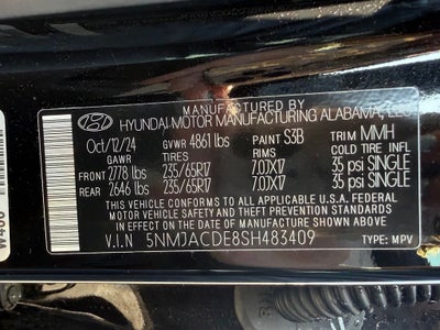 2025 Hyundai Tucson SE