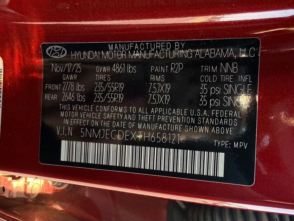 2026 Hyundai Tucson Limited CPO Eligible