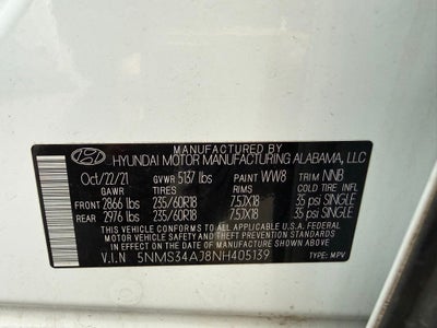 2022 Hyundai Santa Fe SEL