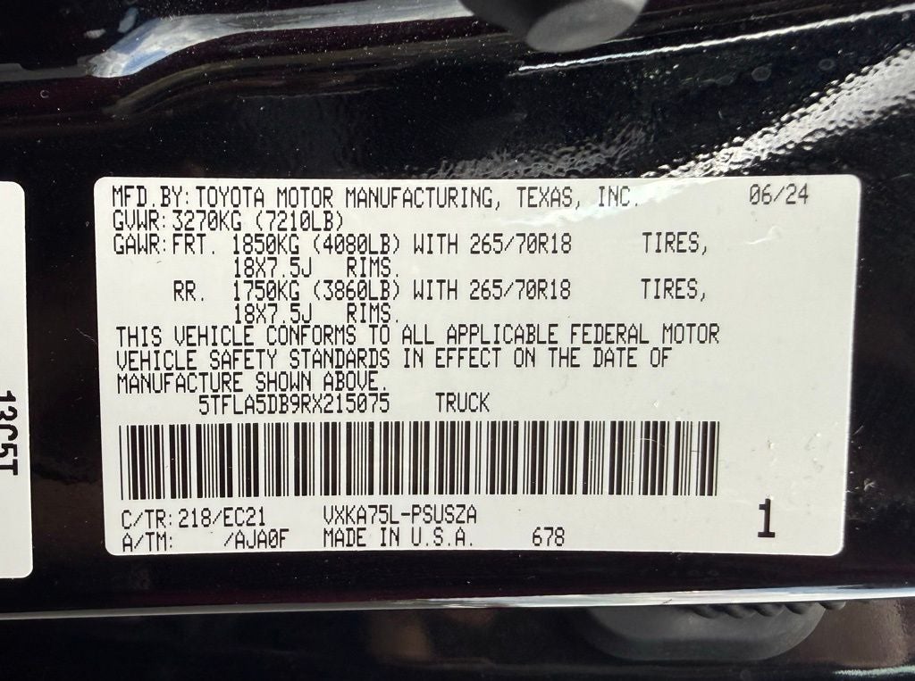 2024 Toyota Tundra SR5