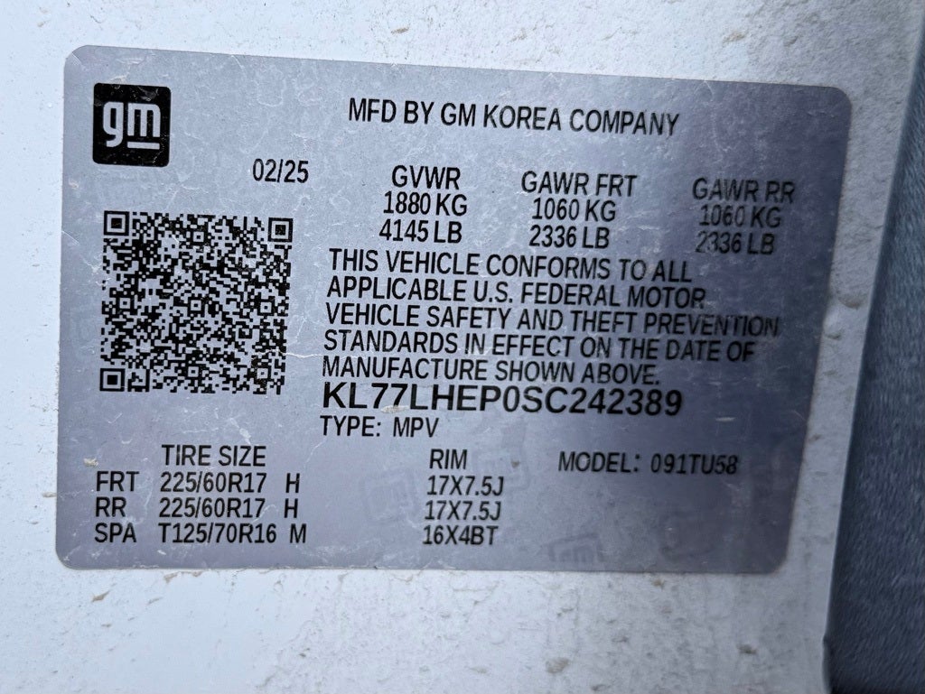 2025 Chevrolet Trax LT