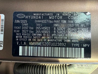 2026 Hyundai Palisade Calligraphy